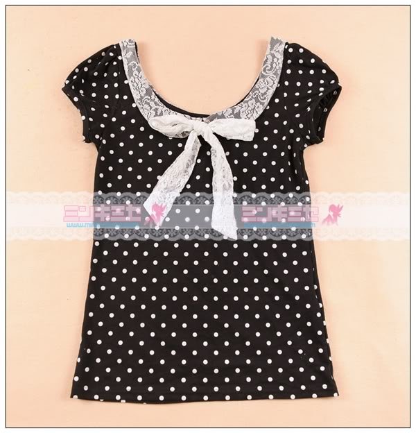 Vintage Polka Dot Shirt & Shorts